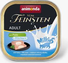 Animonda Vom Feinsten Adult Milkies with Turkey and Milky Filling - Wet Cat Food - 100g