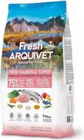 Arquivet Fresh Salmon with turkey - semi-moist dog food - 2,5 kg