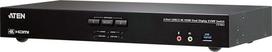Aten CS1842-AT-G 2-Port True 4K HDMI Dual-View KVM Switch with Audio & USB 3.0 Hub | Aten