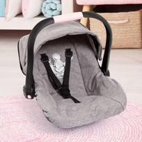 Bayer - Deluxe Car Seat with Cannopy - Grey (67910AA)