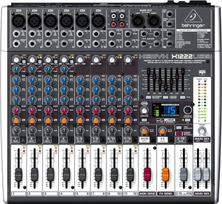 Behringer X1222USB audio mixer 4 channels