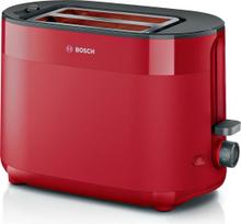 Bosch TAT2M124 toaster 6 2 slice(s) 950 W Red