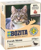 Bozita Fresh Menu Duck in gravy - wet cat food - 370g