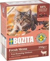 Bozita Fresh Menu Sterilised Venison - wet cat food - 370g