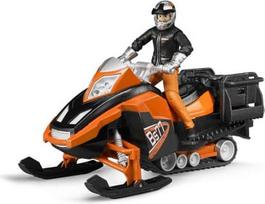 Bruder - Snow mobile with driver and accessories (63101)