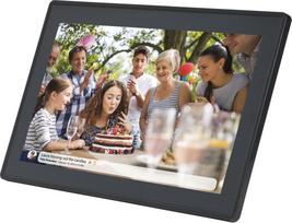 Denver PFF-1515B digital photo frame Black 39.6 cm (15.6") Touchscreen Wi-Fi
