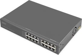 Digitus Switch 8-Port Gigabitgabit PoE + Injektor 250W schw
