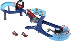Disney Cars – GRC Super Play Set with McQueen and Francesco (HXJ32)