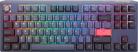 Ducky One 3 Cosmic Blue TKL Gaming Keyboard, RGB LED - MX-Ergo-Clear (US)