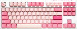 Ducky One 3 TKL Gossamer Pink keyboard Gaming USB US English Pink, White