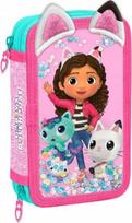 Gabby's Dollhouse - Double Pencil Case w/Content (033708500)