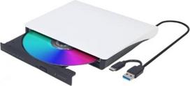 Gembird External USB DVD drive DVD-USB-031-BW black and white