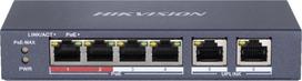 Hikvision SWITCH POE HIKVISION DS-3E0106P-E/M 6-PORTOWY