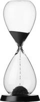Kesper RITUALI DOMESTICI SCORRENDO Hourglass black 11 x 32 cm