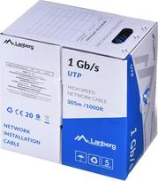 Lanberg LAN cable UTP 1GB/S 305M CCA wire blue