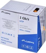 Lanberg LAN cable UTP 1GB/S 305M CCA wire orange