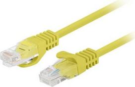 Lanberg PCU6-20CC-0300-Y networking cable Yellow 3 m Cat6 U/UTP (UTP) 10-PACK