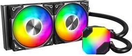 Montech Hyper Flow ARGB AIO Water Cooler, black - 240 mm