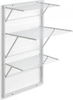 No Name ARREDAMENTI KARIM Wall-mounted drying rack - 63 x 68 cm, Brown