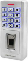 Qoltec 52447 Code lock OBERON with fingerprint reader | RFID | Code | Card | key fob | Doorbell | IP68 | EM