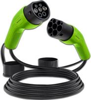 Qoltec EV cable type2 for car charging 22kW 32A 5m
