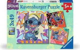 Ravensburger - Puzzle Disney Stitch 3x49p