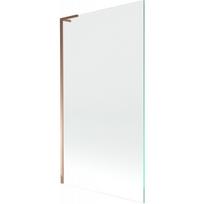 Mexen Next L vonios širmos vienos dalies 100 x 150 cm, skaidrus, rožinis auksas - 895-100-000-03-00-60