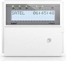 Satel LCD keypad (white backlight, 125 kHz proximity card reader) INT-KLCDR-W