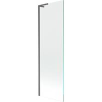 Mexen Next L vonios kambario pertvara 1-durų 60 x 150 cm, skaidri, šešėlio pilka šlifuota - 895-060-000-03-00-66