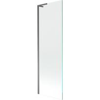 Mexen Next L vonios paravanas 1-duris 60 x 150 cm, permatomas, ginklo metalo - 895-060-000-03-00-95