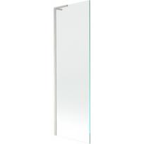 Mexen Next L vonios uždango vienos durų 60 x 150 cm, skaidri, šlifuotas nikelis - 895-060-000-03-00-97