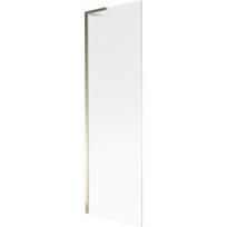 Mexen Next L vonios kambario dušo uždanga 1-durų 60 x 150 cm, dryžuota, auksinė - 895-060-000-03-09-50