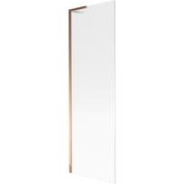 Mexen Next L vonios kambario pertvara, 1-dalių 60 x 150 cm, dryžuota, rožinis auksas - 895-060-000-03-09-60