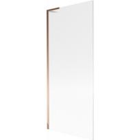 Mexen Next L vonios kambario pertvara 1-durų 80 x 150 cm, juostos, rožinis auksas - 895-080-000-03-09-60