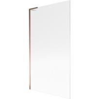 Mexen Next L vonios sienelė, 1-duris 100 x 150 cm, dryžuota, rausvas auksas - 895-100-000-03-09-60