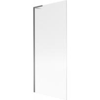 Mexen Next L vonios ekrano 1-duris 80 x 150 cm, dryžiai, gun metal - 895-080-000-03-09-95