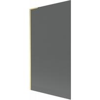 Mexen Next L vonios sienelė 1-durų 100 x 150 cm, grafitas, šlifuotas auksas - 895-100-000-03-40-55
