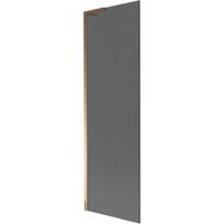Mexen Next L vonios sienelė 1-durų 60 x 150 cm, grafitas, rožinis auksas - 895-060-000-03-40-60