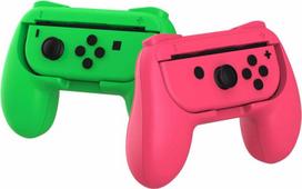 Subsonic Duo Control Grip Colorz - Pink & Green (Switch / Switch Lite / Switch Oled)