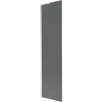 Mexen Next L vonios užuolaidų sienelė 1-skliautis 50 x 150 cm, grafitas, šlifuotas nikelis - 895-050-000-03-40-97
