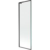 Mexen Next L vonios pertvara, 1-durų, 60 x 150 cm, juodas rėmelis, juoda - 895-060-000-03-70-70