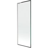 Mexen Next L vonios skersinis 1-durų 70 x 150 cm, juodas rėmelis, šepečiu padengtas nikelis - 895-070-000-03-70-97