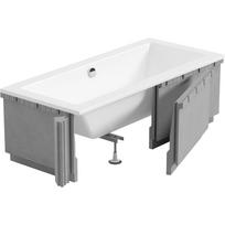 Mexen X-ST polistireno putplasčio vonios LED dėklas stačiakampiam 120-150 x 70-90 cm, baltas - 55020-01