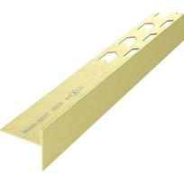 Mexen Line-B grindinis nuolydžio profilis 180 cm dešinė, švelniai šlifuotas auksinis - 185501180R