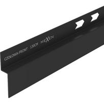 Mexen Line-B priekinė dušo latako juosta 130 cm, juoda - 187003130U