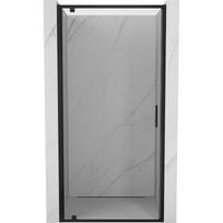 Mexen Exo dušo durys, atveriamos, 85 cm, permatomos, juodos - 8181-085-000-70-00