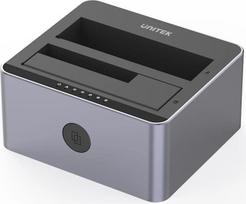 Unitek Storage Docking Station - Unitek (Y-3026GY01-EU) 2x SATA III 2.5"/3.5" USB 3.0 5Gbps