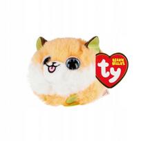 Pliaušas Ty Beanie Balls Sherbet, oranžinė lapė, 10cm