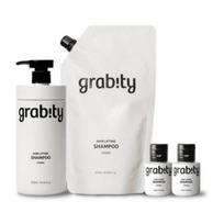 Gravity plaukų liftingo šampūnas stiprus 475ml + 475ml papildymo rinkinys (+30ml x2 Dovana)