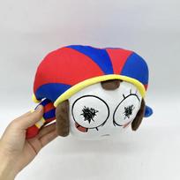 16cm Nauja Pomni pliušinė lėlė Skaitmeninio cirko teismo mėgstamiausias klounas pliušinis žaisliukas Kawaii papuošalų kolekcija Darbalaukio ekspozicija Dovana žaislas
